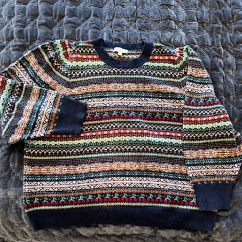 J. Crew Fair Isle Sweater size 3X